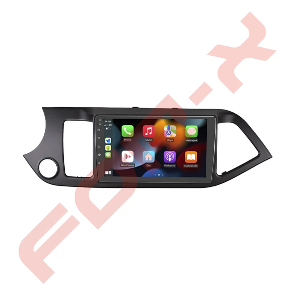 OTO TABLET ÇERÇEVE KIA PICANTO 2011-2017 9" SİYAH TAC-113 ürün görseli 1