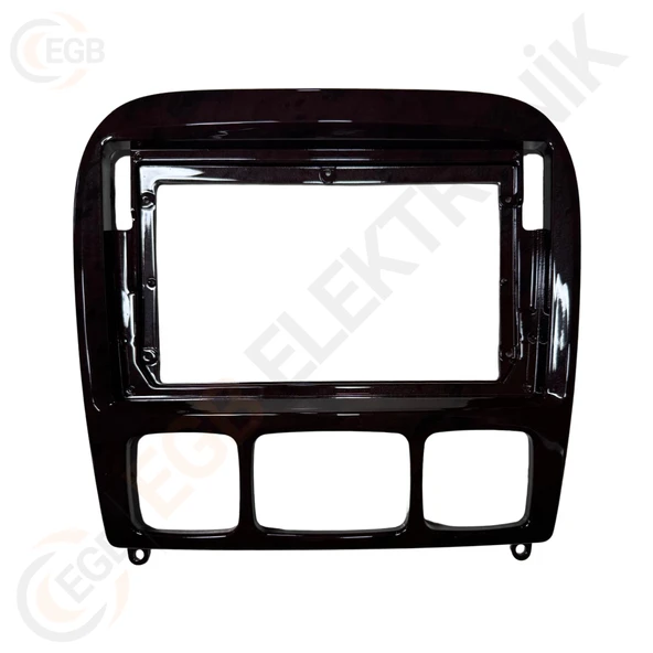OTO TABLET ÇERÇEVE MERCEDES S 2006+ 9" KAHVERENGİ TAC-128 ürün görseli 1