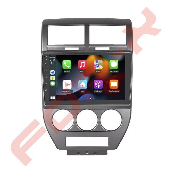 OTO TABLET ÇERÇEVE JEEP COMPASS 2007-2009 10,1" GÜMÜŞ TAC-093 ürün görseli 1