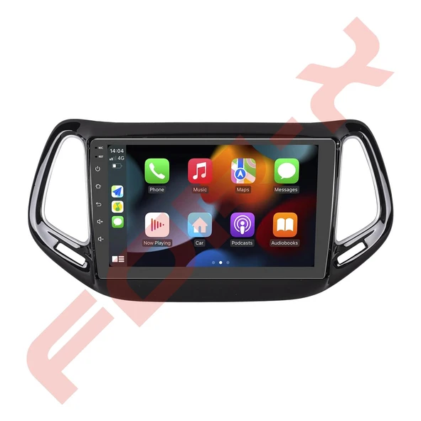 OTO TABLET ÇERÇEVE JEEP COMPASS 2017+ 10,1" SİYAH TAC-091 ürün görseli 1