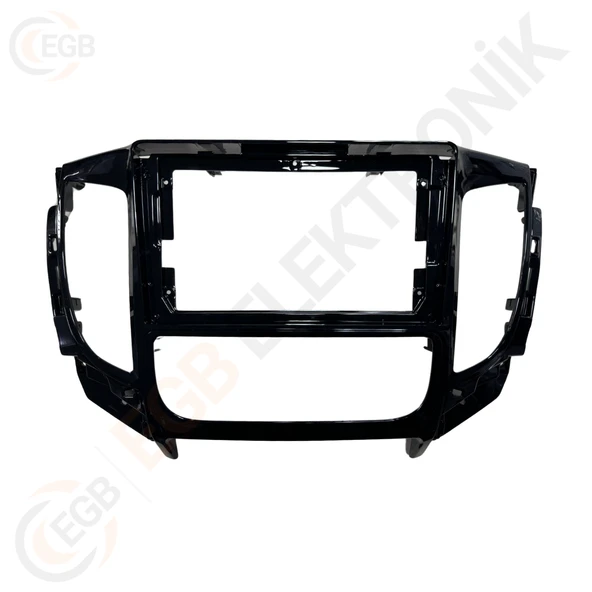 OTO TABLET ÇERÇEVE MITSUBISHI L200 A/C 2015+ 9" SİYAH TAC-133 ürün görseli 1
