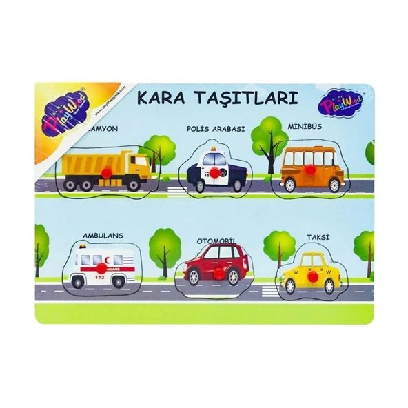 147/148 AHŞAP TUTMALI KARA VE HAVA TAŞITLARI ürün görseli 1