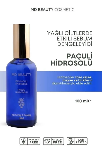 MD Beauty Paçuli Hidrosolü ürün görseli 1