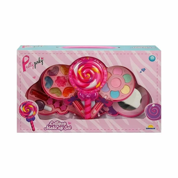 2600 Lolipop Şekilli 4 Katlı Makyaj Güzellik Seti ürün görseli 1