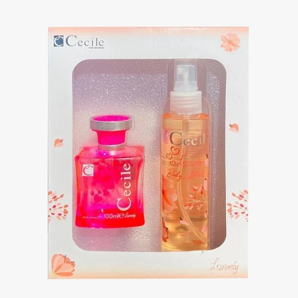Cecile Lovely Bayan Kofre 100 Ml 150 Ml Bosy Mist ürün görseli 1