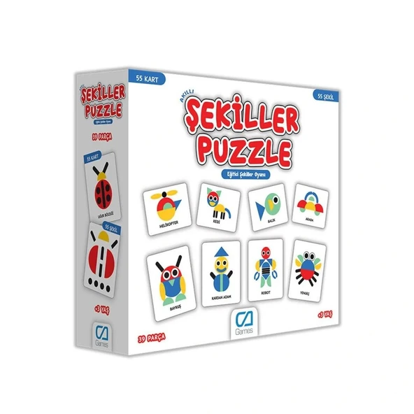 CA.5114 ŞEKİLLER PUZZLE ürün görseli 1