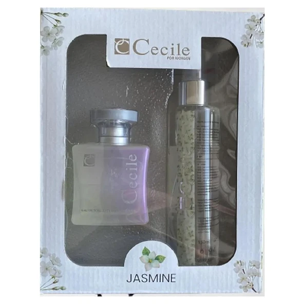 Cecile Jasmıne Bayan Kofre 100 Ml+150 Ml Body Mist ürün görseli 1