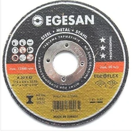 Egesan Metal Kesme Taşı 115x3,0x22 - 23 EgeFlex Kesici Taş ürün görseli 1
