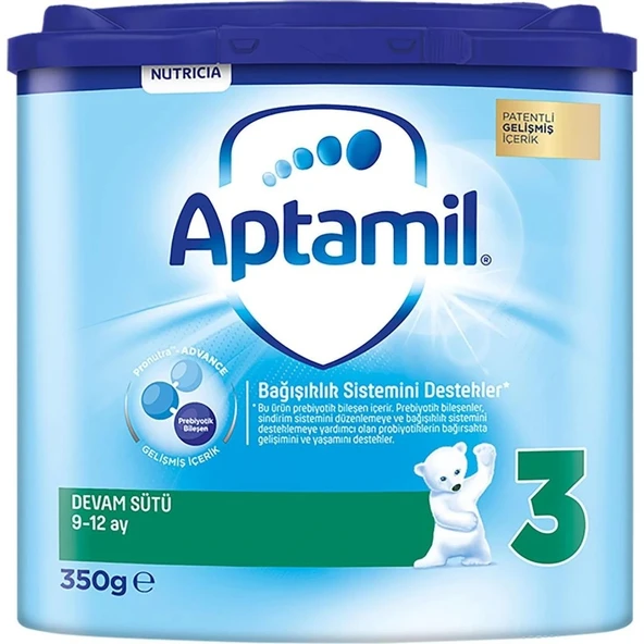 Nessiworld Aptamil Devam Sütü Maması No3 9-12 Ay 350 Gr ürün görseli 1