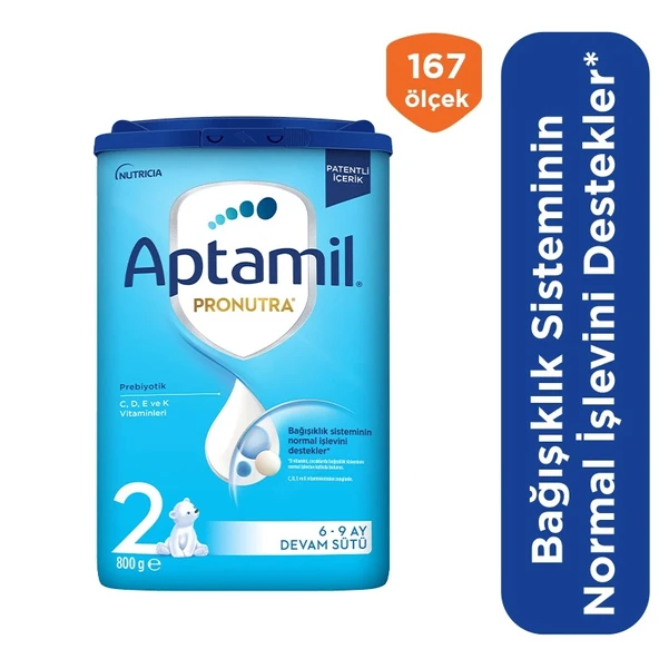 Aptamil Devam Sütü Maması No2 6-9 Ay 800 Gr ürün görseli 1