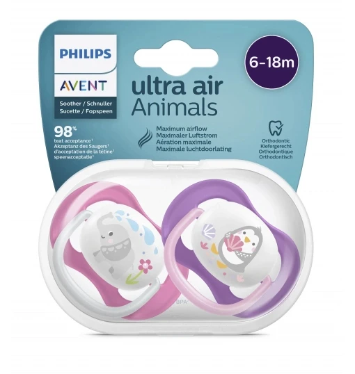 Nessiworld   Avent Ultra Air Emzik 6-18 Ay Kız ürün görseli 1