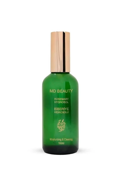 MD Beauty Biberiye Hidrosolü Dökülme Karşıtı Ve Hızlı Saç Uzatma Etkili Saf Saç Toniği 100 ml ürün görseli 1