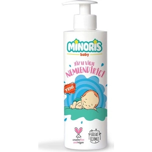 Nessiworld Minoris Baby Organik El Yüz ve Vücut Nemlendirici 200ml ürün görseli 1