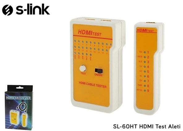 S-Link SL-60HT HDMI Test aleti - Resim 3