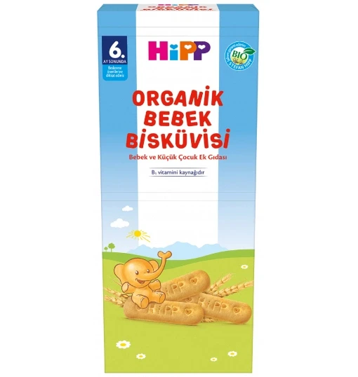 Nessiworld  p Organik Bebek Bisküvisi 180 Gr ürün görseli 1