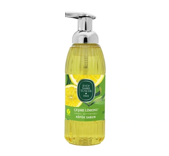Nessiworld Eyüp Sabri Tuncer Doğal Zeytinyağlı Köpük Sabun 500 ml Çeşme Limonu ürün görseli 1
