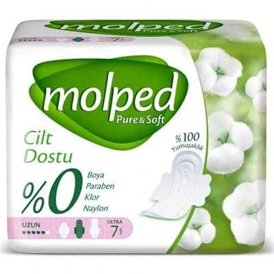 Nessiworld Molped Pure&Soft Uzun Ped 7 Adet ürün görseli 1