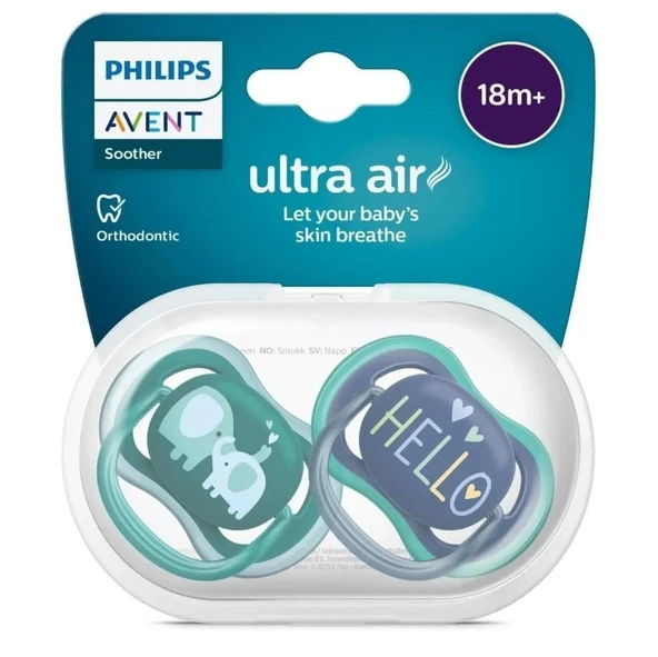 Nessiworld Philips Avent Ultra Air Emzik 18+ Ay Erkek ürün görseli 1