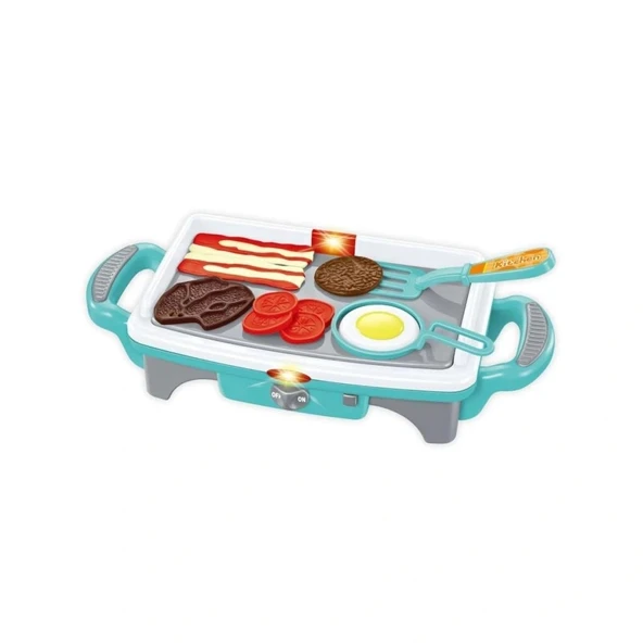 Nessiworld QF2908P-1-QF2908G-1 Işıklı Aksesuarlı Teppanyaki Izgara -Vardem Oyuncak ürün görseli 1