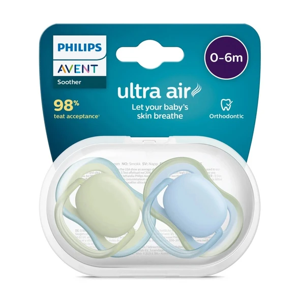 Nessiworld Philips Avent Ultra Air Emzik 0-6 Ay ürün görseli 1