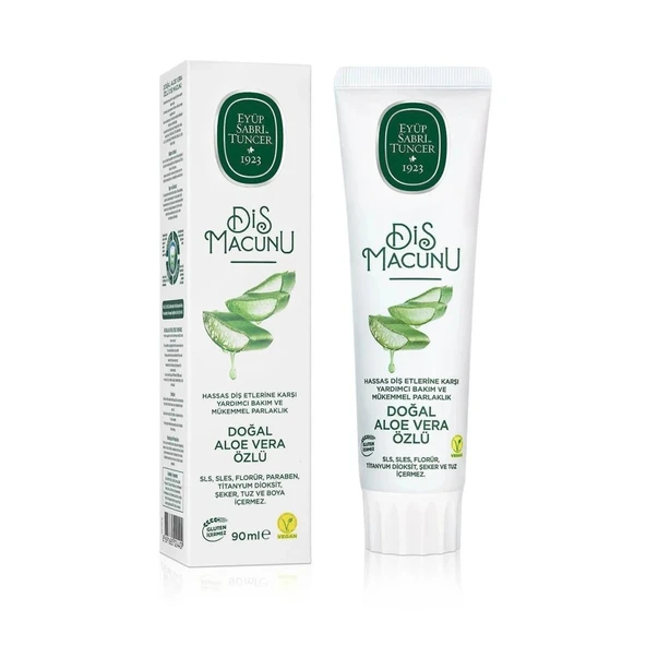 Nessiworld Eyüp Sabri Tuncer Doğal Diş Macunu 90 Gr Aloe Vera ürün görseli 1