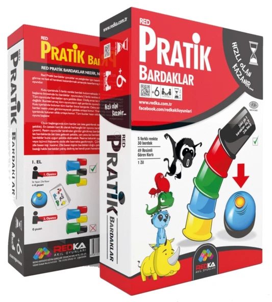 Redka Pratik Bardaklar Zeka Akıl Oyunları ürün görseli 1