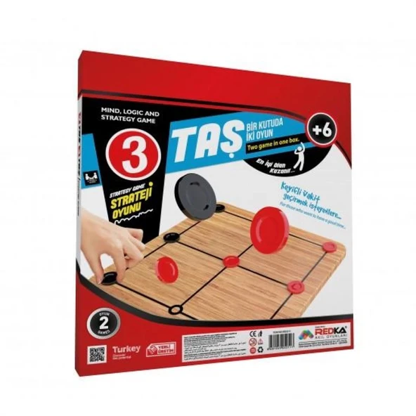 Redka 9 Taş - 3 Taş Zeka Akıl Oyunları ürün görseli 1
