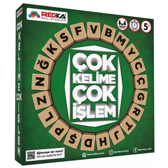 Redka Çok Kelime Çok İşlem Zeka Akıl Oyunları ürün görseli 1