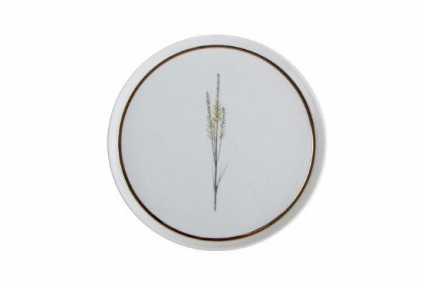 Porland Botanical Desen2 Düz Tabak 21cm 04ALM005042 ürün görseli 1