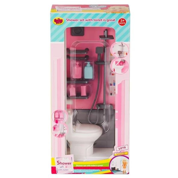 Nessiworld 02379 Klozetli Banyo Oyun Seti -Oydaş Oyuncak ürün görseli 1