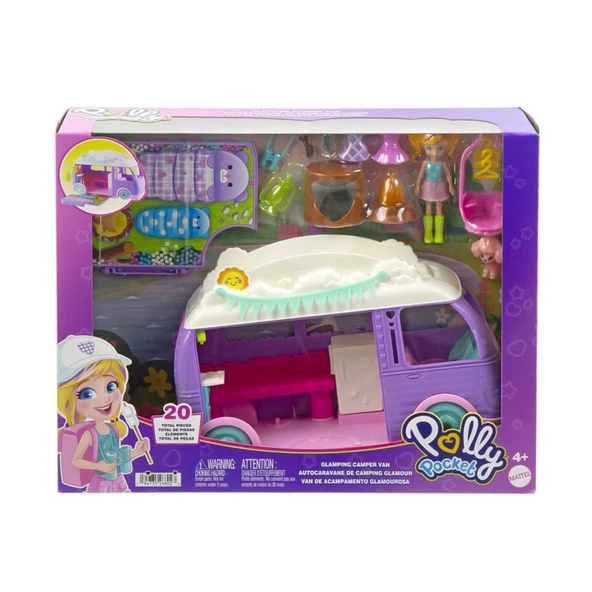 Nessiworld JCC32 Polly Pocket Eğlenceli Karavan Oyun Seti ürün görseli 1