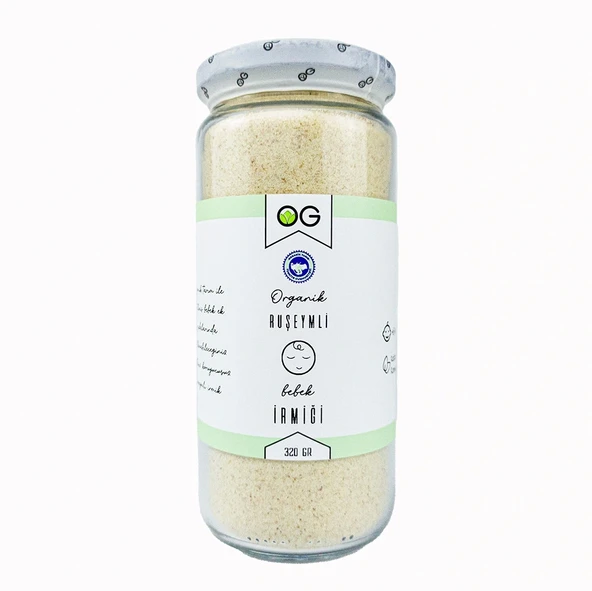 Nessiworld OG Natural Organik Ruşeymli Bebek İrmiği 320 Gr ürün görseli 1
