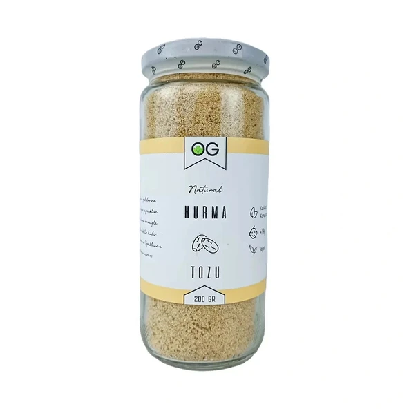Nessiworld OG Natural Hurma Tozu 200 Gr ürün görseli 1
