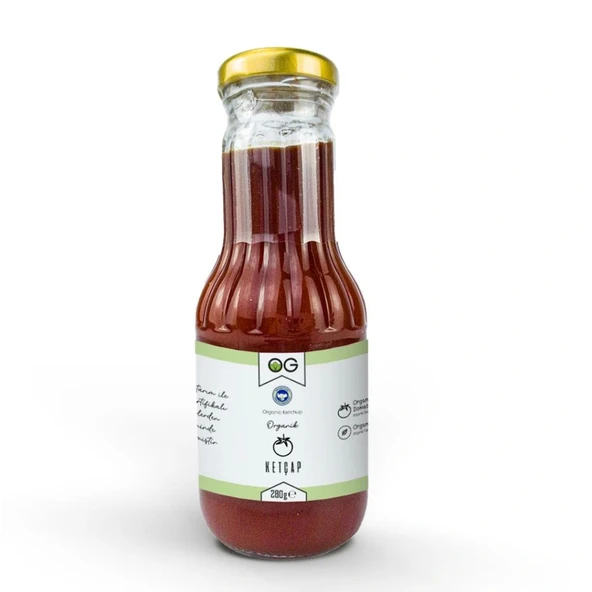 Nessiworld OG Natural Organik Tatlı Ketçap 280 Gr ürün görseli 1