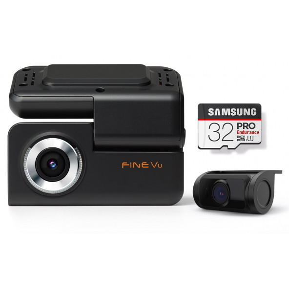 FineVu GX30 FullHD 2 Kameralı Wi-Fi+GPS+ADAS Plus Entegre ARAÇ KAMERASI ürün görseli 1