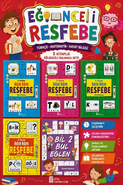 2.Sınıf Eğlenceli Bil Bul ve Resfebe Seti ürün görseli 1