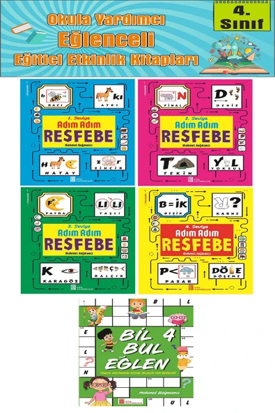 4.Sınıf Eğlenceli Bil Bul ve Resfebe Seti - Resim 4