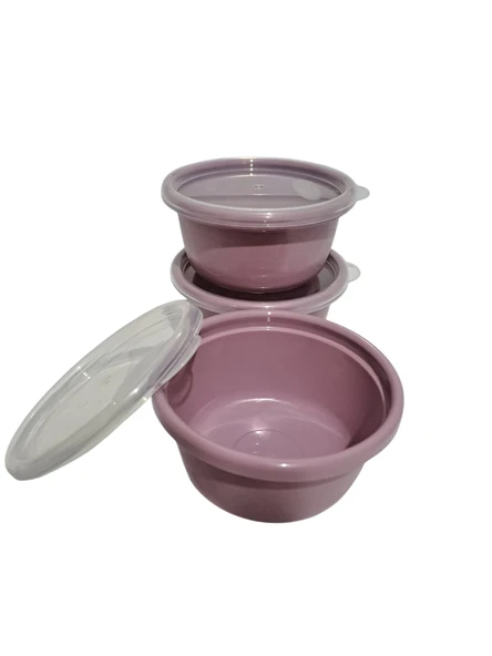 Hobby Life Tick Tock Hava Sızdırmaz Saklama Kabı 3'lü Set 3 x 250 ML Pudra ürün görseli 1