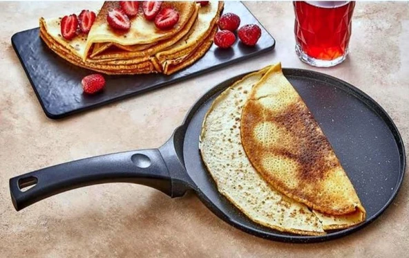 Eda Döküm 26 cm Granit Krep Tavası ürün görseli 1