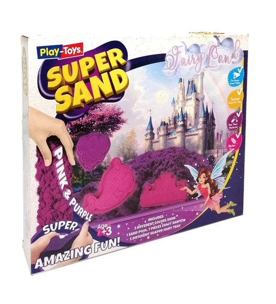 Play Toys  Peri Masalı Oyun Kumu Super Sand Seti ürün görseli 1