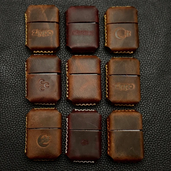 Deri Zippo Kılıfı-Baskılı ürün görseli 1