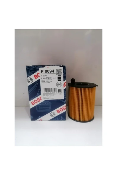 Bosch Yağ Filtresi 1 Adet - Fıesta 1.5 Tdci 2012-2015 55 Kw -- 0986tf0094 - Oem: 0986tf0004 ürün görseli 1