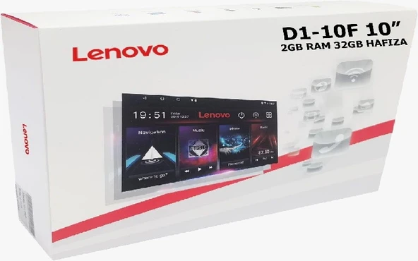 LENOVO D1-10F 10" 2GB RAM 32GB HAFIZA TABLET EKRAN ürün görseli 1