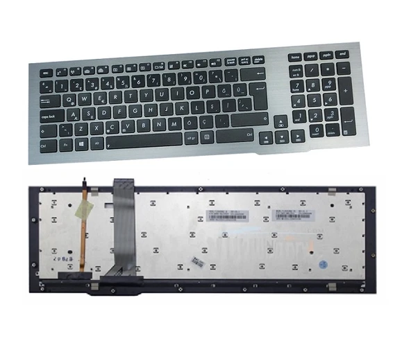 Asus 0KN0-MB2TU11 V126262CK2 Klavyesi - Siyah - TR - Işıklı ürün görseli 1