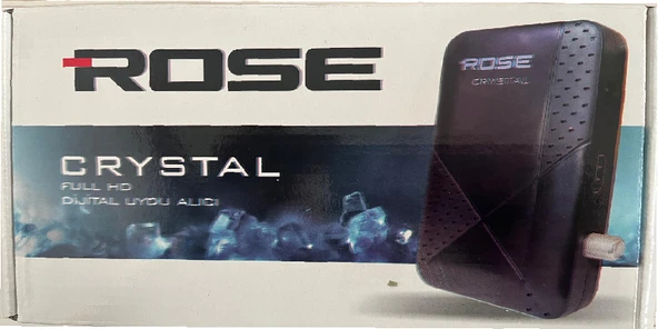 ROSE CRYSTAL MİNİ KUTU YUVARLAK GÖZ FULL HD UYDU ALICISI ürün görseli 1