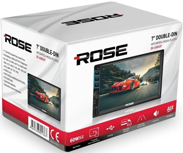 ROSE DC-6300 7" DOUBLE TEYP - Resim 2