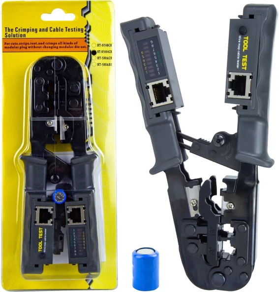 İRONSTAR IRPNS04 HT-N5684CR TESTERLI RJ45 PENSESİ ürün görseli 1