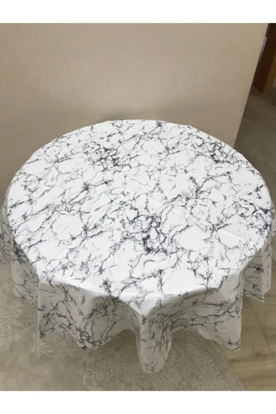 FANTASTIC  Muşamba Masa Örtüsü Pvc Yuvarlak Yukselhalımefrusat Mağaza Ürünü ürün görseli 1