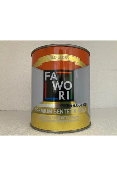 Fawori  Premium Sentetik Yağlı Boya Bayrak Kırmızı 0.75lt ürün görseli 1