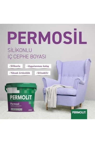 Permolit  Ic Cepe Silikonlu Silinebilir 20kg ürün görseli 1